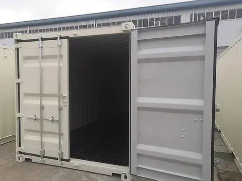 Contenedor marítimo 20 pies dry van blanco – nuevo