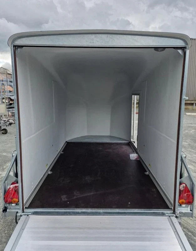 Furgoneta Debón Cargo 1300 en Poliéster Azul con Puerta Lateral Nueva